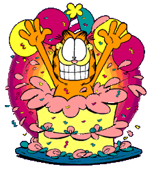 Imagenes de cumpleaños Garfield